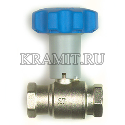 Шаровый кран TA500, с редуктором, DN25, внутренняя резьба, PN25, AMETAL, 58500725