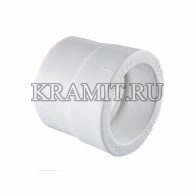 Муфта PPR перех. ВП*НП d90*d63 (TEBO, Турция)
